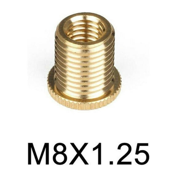 Fule Gear Shift Knob Adapter Inside Thread M8*1.25/M10*1.25/M10*1.5 Copper Shifter Head Thread Adapter Set Aluminum Alloy