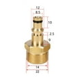 thumbnail image 1 of Fule M22 Adapter High Pressure Washer Hose Pipe Quick Connector Convert Tool, 1 of 6