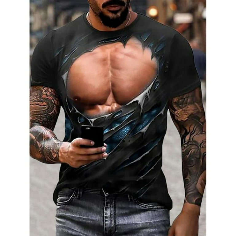 Shirt tattoo print sale