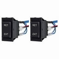 thumbnail image 1 of Fule Momentary Switch Polarity Reverse 6 Pin 3 Position ON Off ON Power Rocker Switch, 1 of 9