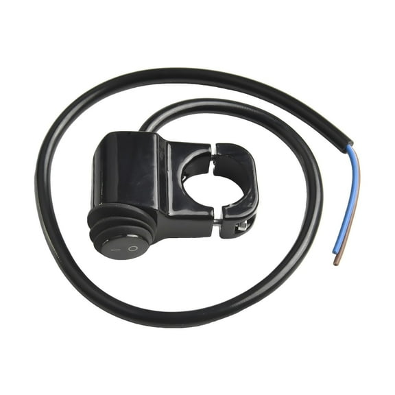 Fule Motorcycle Handlebar Headlight ON/OFF Switch Aluminum Alloy Second Gear Switch Motorcycle Headlight Auxiliary Lights Switches