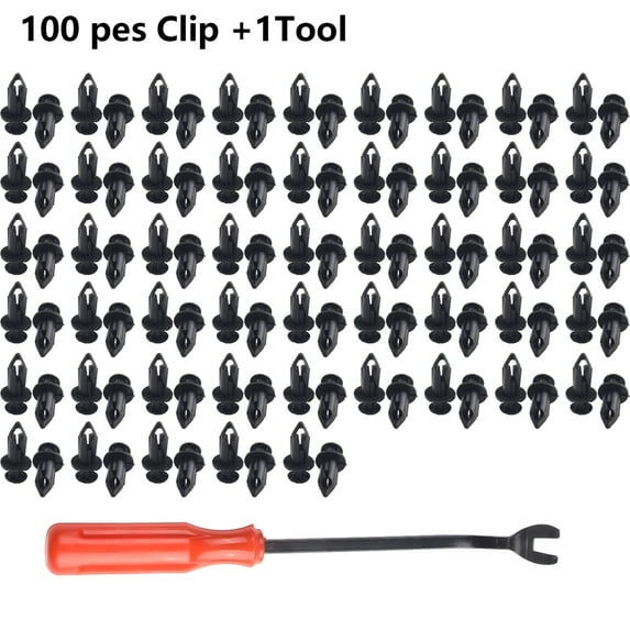 Fule Mudguard Clips Body Rivets w/ Tool For Honda ForTRX 680 ForTRX650 For TRX500