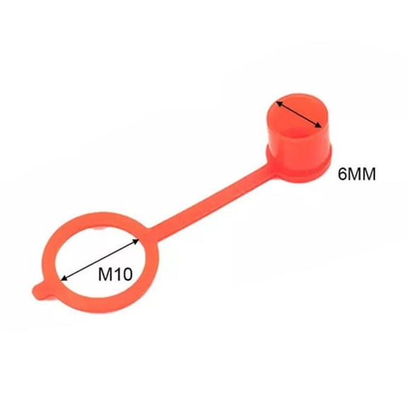 Fule Nipple Fitting Red Protection M6 M8 M10 Dust Cover For Grease Zerk