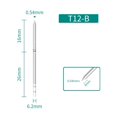 thumbnail image 1 of Fule T12 Soldering Iron Tips Soldering Station Electric Soldering Iron K B2 BC1 2 D16, 1 of 5