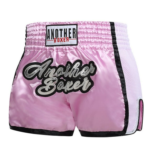 Fule Unisex Boxing Shorts MMA Muay Thai Training Trunks Fitness Shorts for Adults