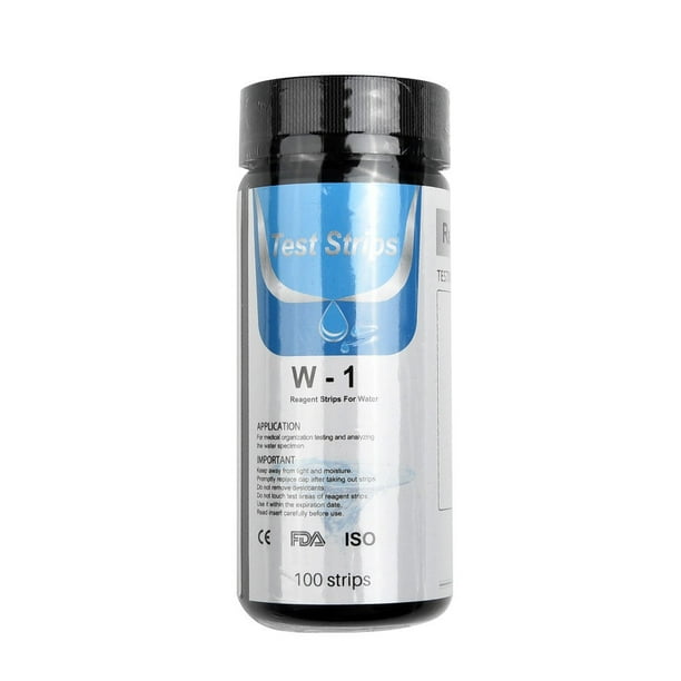 Fule Water Hardness Test Strips 100 Count with Range 0-425 ppm for Drinking Water Tap Water and More