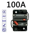 thumbnail image 1 of Fule Waterproof Car Circuit Breaker Fuse Reset 30-300 Amp 12V-24V DC Car Boat Auto, 1 of 5