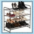 thumbnail image 1 of Fuleadture 4 Tier Shoe Rack for Entryway Shoe Rack Organizer Closet Shoe Rack in Kitchen-Bronze, 1 of 7