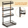 thumbnail image 1 of Fuleadture 4 Tiers Spice Rack Organizer for Cabinet in Home-Bronze, 1 of 7