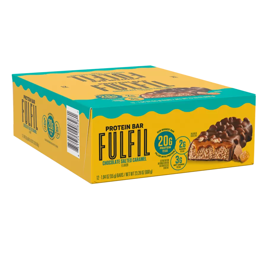 Fulfil Protein Bar Chocolate Salted Cream 1.94 oz (Pack of 12)