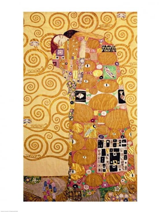 Fulfilment Canvas Art - Gustav Klimt (18 x 24)