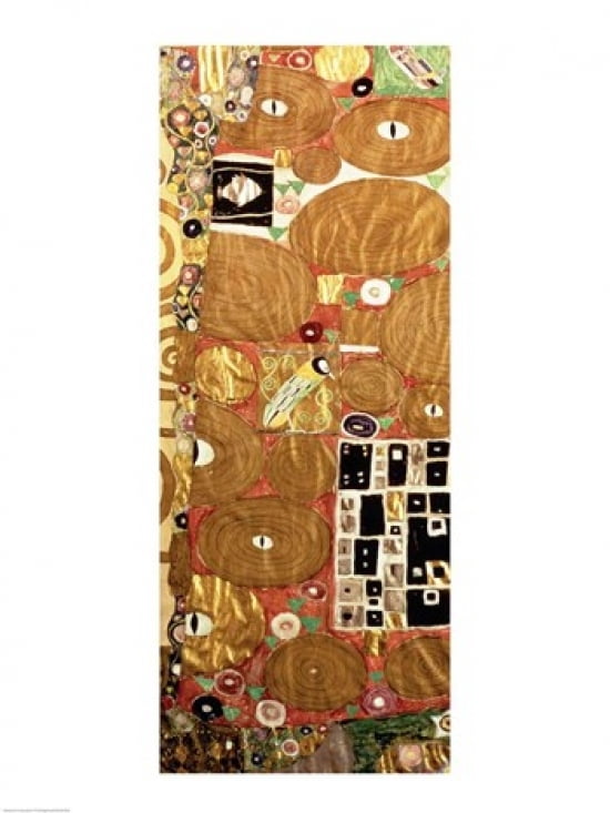 Fulfilment (detail) Canvas Art - Gustav Klimt (24 x 36)