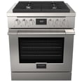 thumbnail image 1 of Fulgor Milano F4pdf3041 400 Series 30" Wide 4.4 Cu. Ft. Free Standing Dual Fuel Range -, 1 of 7