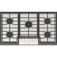 thumbnail image 1 of Fulgor Milano F4pgk3651 400 Series 36" Wide 5 Burner Liquid Propane / Natural Gas Cooktop, 1 of 7