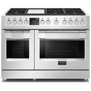 Fulgor Milano F6pdf486g1 600 Series 48" Wide 7.1 Cu. Ft. Free Standing Dual Fuel Range -