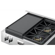 Fulgor Milano Fmgrid36 Heavy-Duty Enameled Cast-Iron Griddle For Fulgor Milano 3 - Black