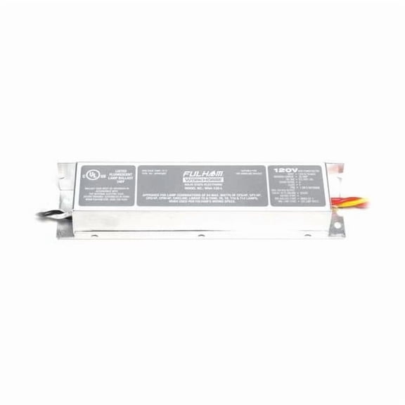 5 to 70 Watts, 1 or 2 Lamps, Electronic Ballast WH4-120-L