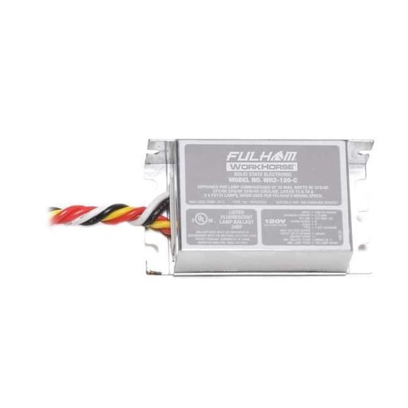 Fulham 5 to 35 Watts, 1 or 2 Lamps, Electronic Ballast WH2-120-C
