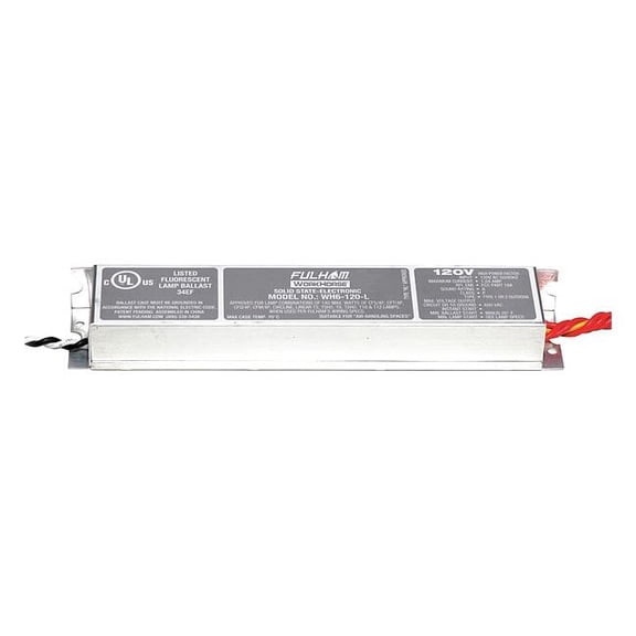 Fulham 5 to 140 Watts, 1, 2, 3, or 4 Lamps, Electronic Ballast WH6-120-L