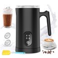 thumbnail image 1 of Fulier 4-in-1 Electric Milk Frother and Steamer, Black, 1 of 7
