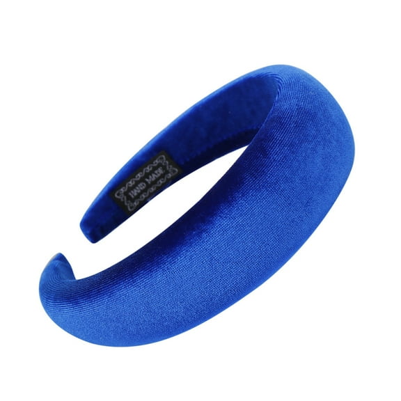 Fulijie Fashion Sponge Velvet Hairband Women Hair Head Hoop Sweet Girls Hair Headband Blue