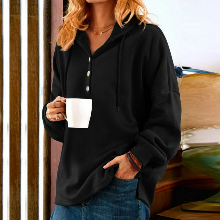 Women's zippered sweatshirts no hood hotsell