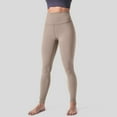 thumbnail image 1 of Fulijie Solid Color Activewear Stretch Sport Yoga Yoga Pants for Women, Size S-3XL, Big&Tall, Yellow, Women's Solid Color Fashionable Casual Sports Hip Lifting High Elastic Tight Yoga Pants, 1 of 6