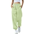 Fulijie Women's Bottom Sweatpants Joggers Pants Workout High Waisted