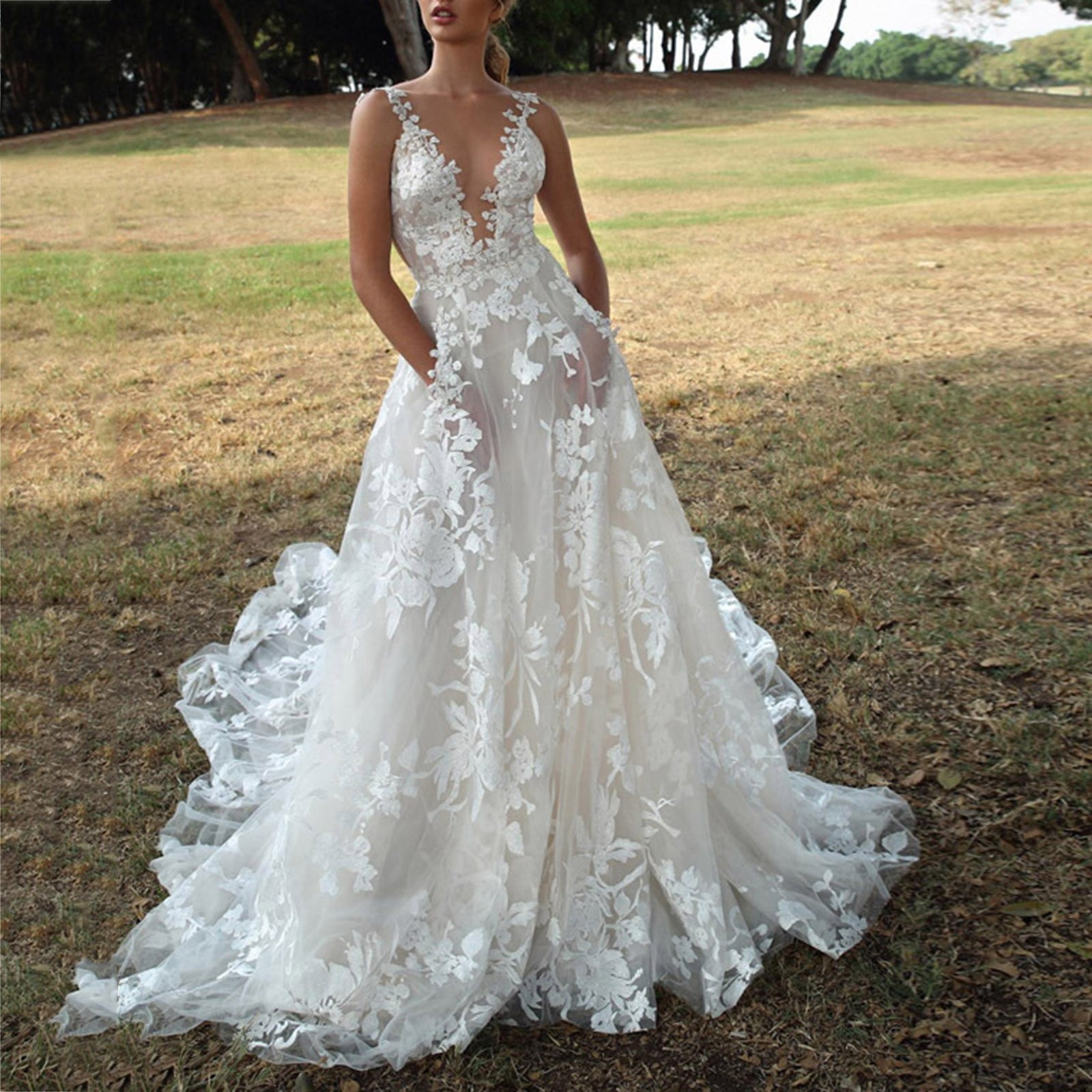 lace dresses ireland Lace Wedding Mermaid Wedding Dresses Ireland Tina Holly TW120 Wedding  Mermaid Spaghetti Strap 3D Lace Tulle