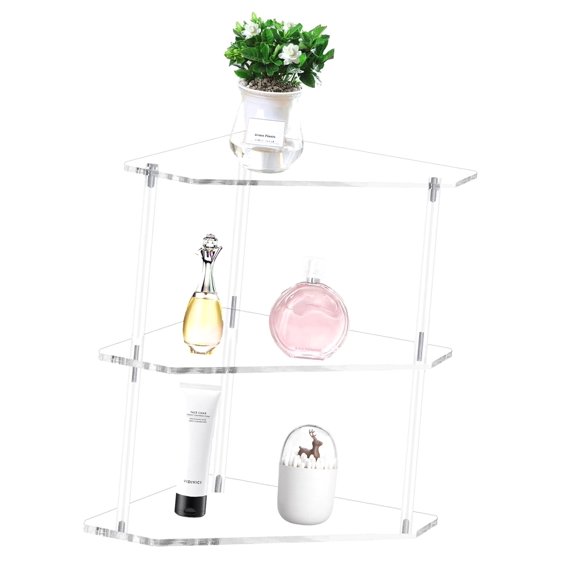 Fuliko 2 Tier Bathroom Organizer Acrylic Countertop for Bathroom ...