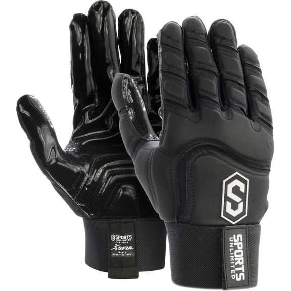 Sports Unlimited Max Clash Apex Adult Padded Lineman Football Gloves