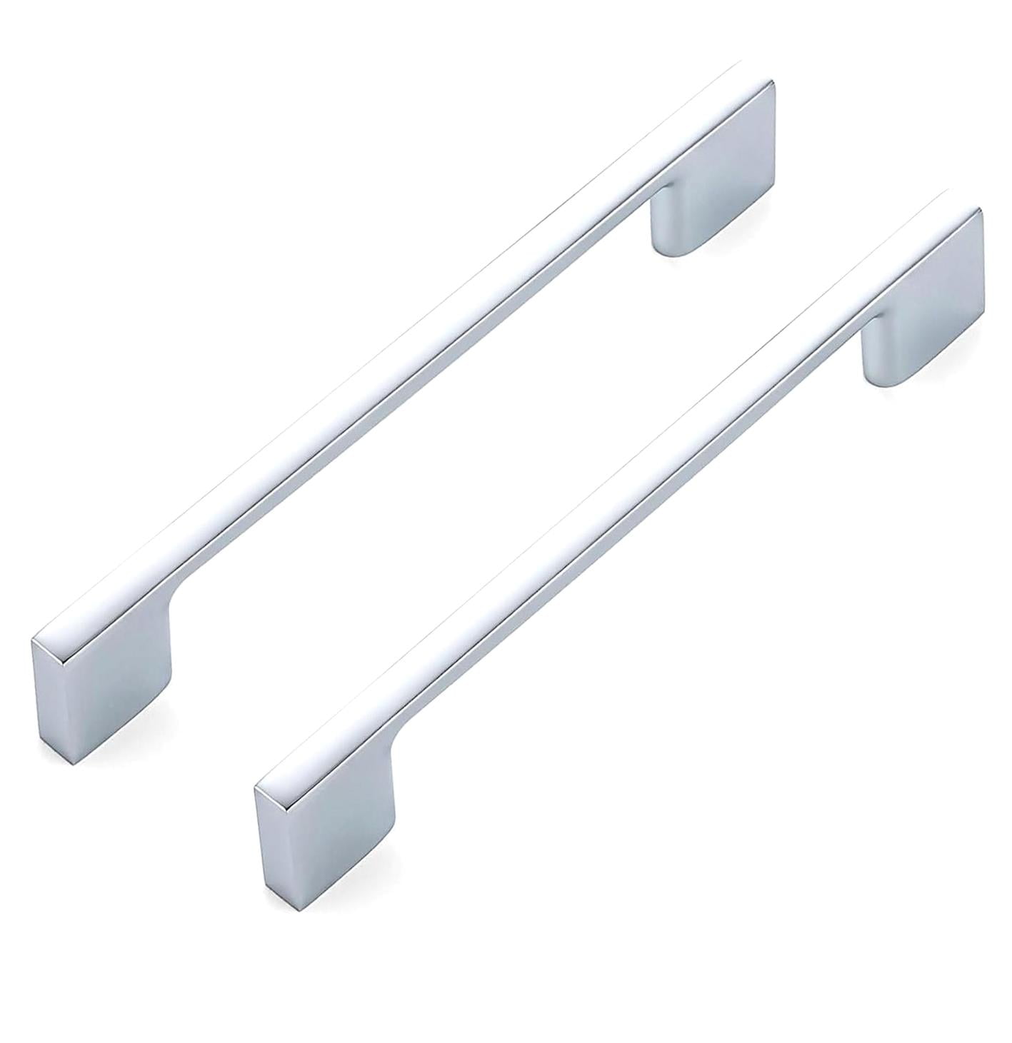 Fuliko 3-Piece Kitchen Cabinet Handles Set, 5" Hole Center, Wide Foot ...