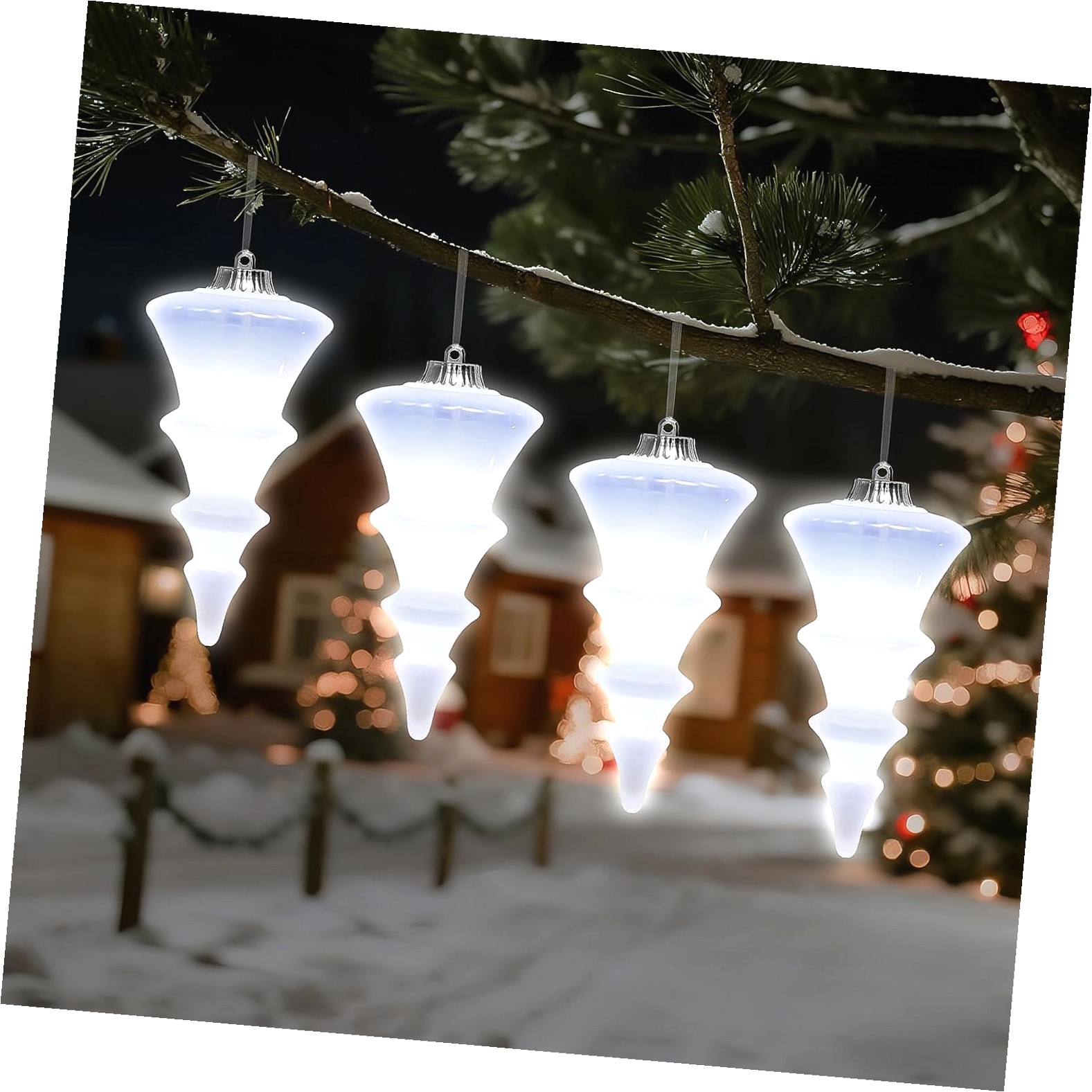 Christmas Tree Sensor Fuliko 4 Pcs 12