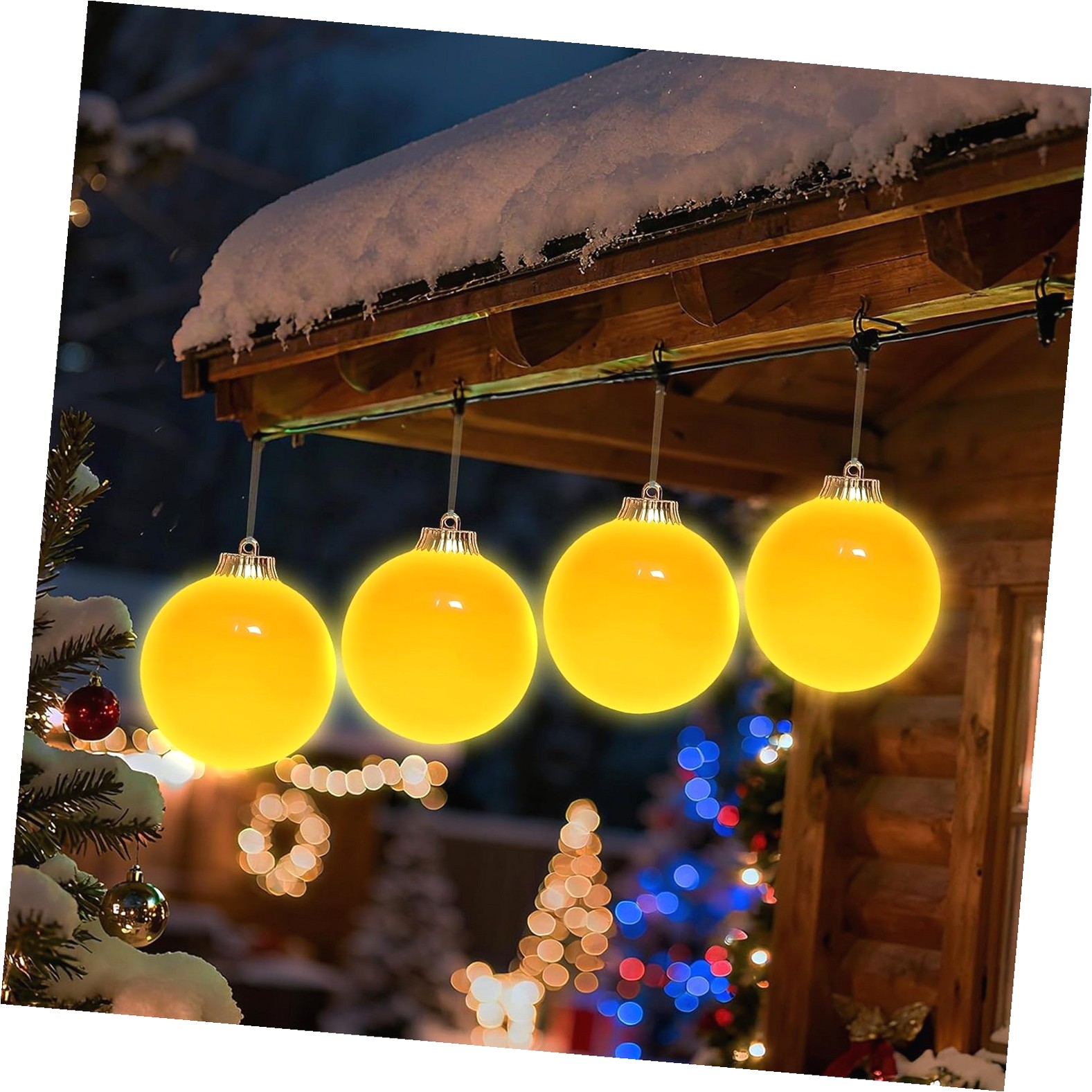 Christmas Tree Sensor Fuliko 4 Pcs 6