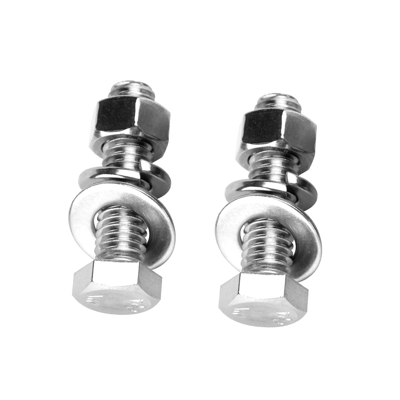 Lot De 250 Vis à Tête Hexagonale Inox 1/2-13 X 1-1/2 Pouces - Acier Inoxydable 304 - Neuf