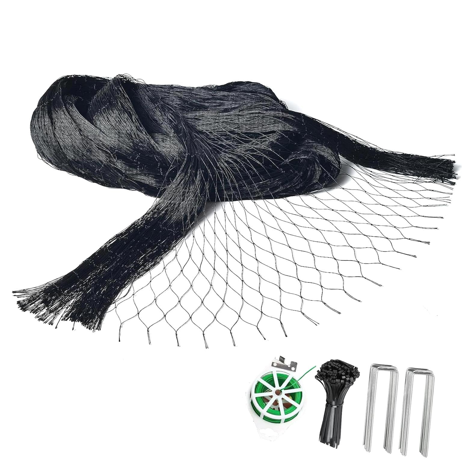 Fuliko 50 x 50 FT Garden Bird Net, 1
