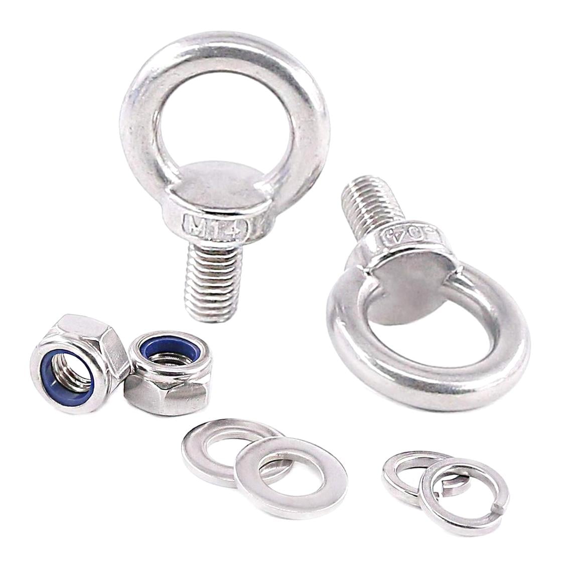 Prime-Line Hex Lag Screws - 3/8" X 4" Heavy Duty Wood Bolts (50 Pack) - A307 Grade A Zinc Plated