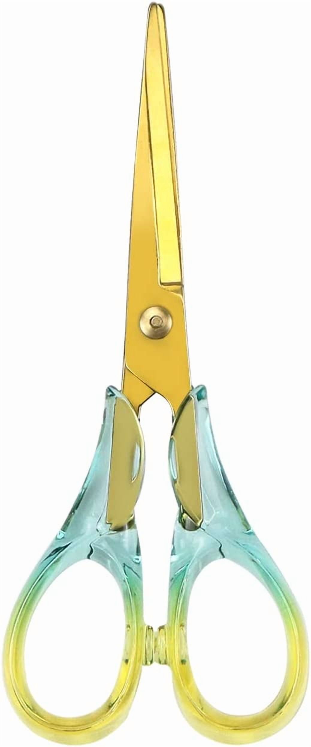 Fuliko Acrylic Scissors Multipurpose Steel 6.3 Inches Scissors for ...