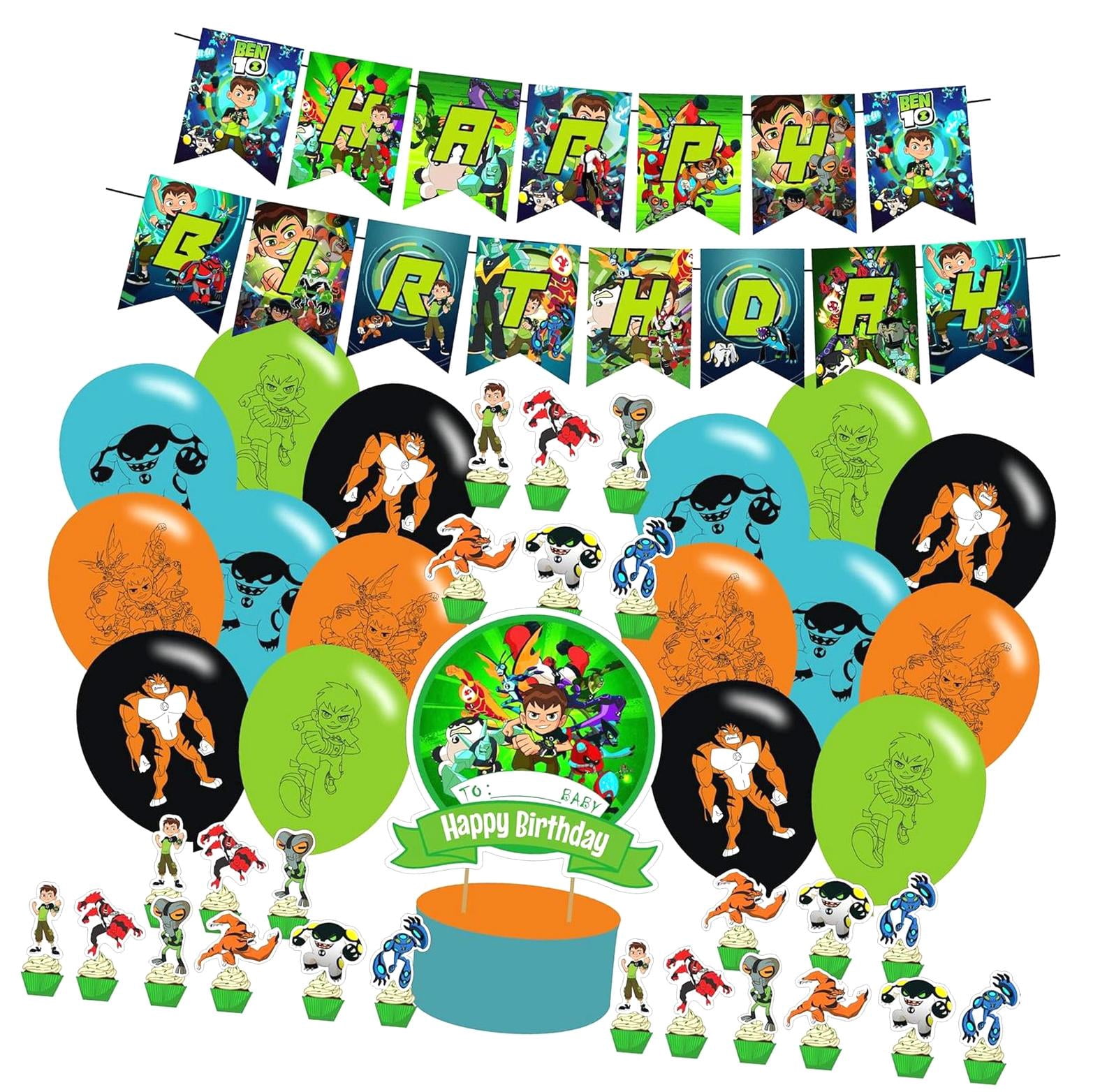 Fuliko Ben Party Decorations, Birthday Party Supplies from Cartoon Ben