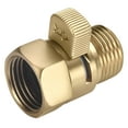 thumbnail image 1 of Fuliko Brushed Water Control , 1/2" with Shut Off , Angle Shut Off for Handheld Shower, Water Pressure Regulator for Shower, 1 of 7