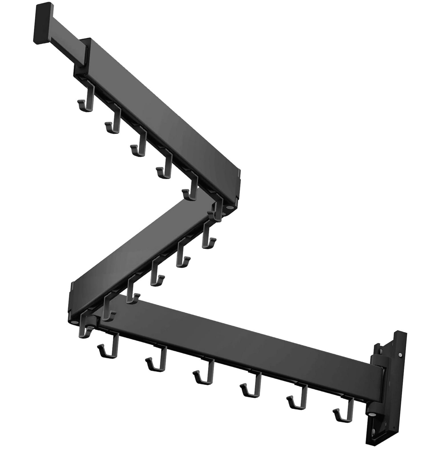Fuliko Clothes Drying Rack Wall Mounted, Drying Rack for Clothing ...