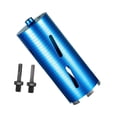 thumbnail image 1 of Fuliko Diamond Core Drill Bits 3 1/2" Diameter 10"/254mm Depth 5/8-11" Thread Core Bit - Welded Segments for Cured Concrete with Brick, Block, Masonry, 1 of 7