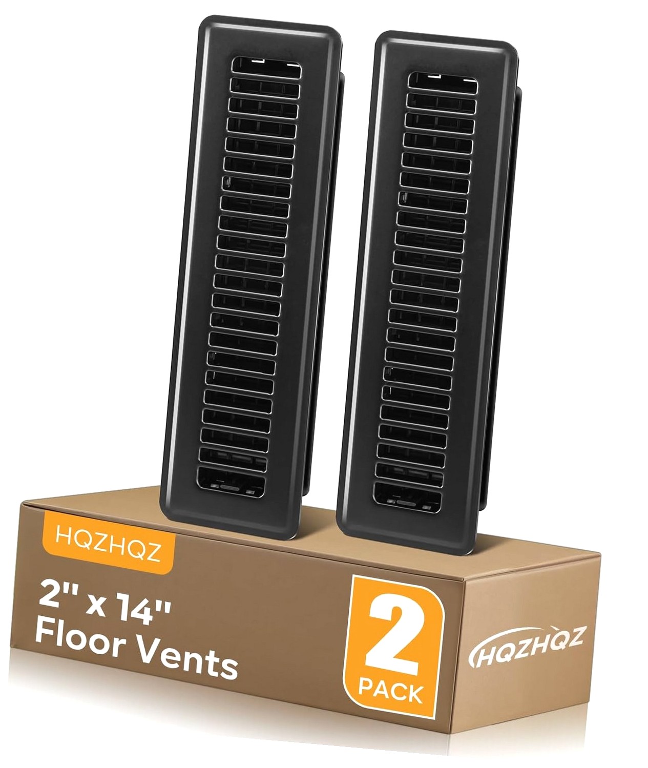 Fuliko Floor Vent Covers 2x14, Floor Register, Steel Walkable Vent ...
