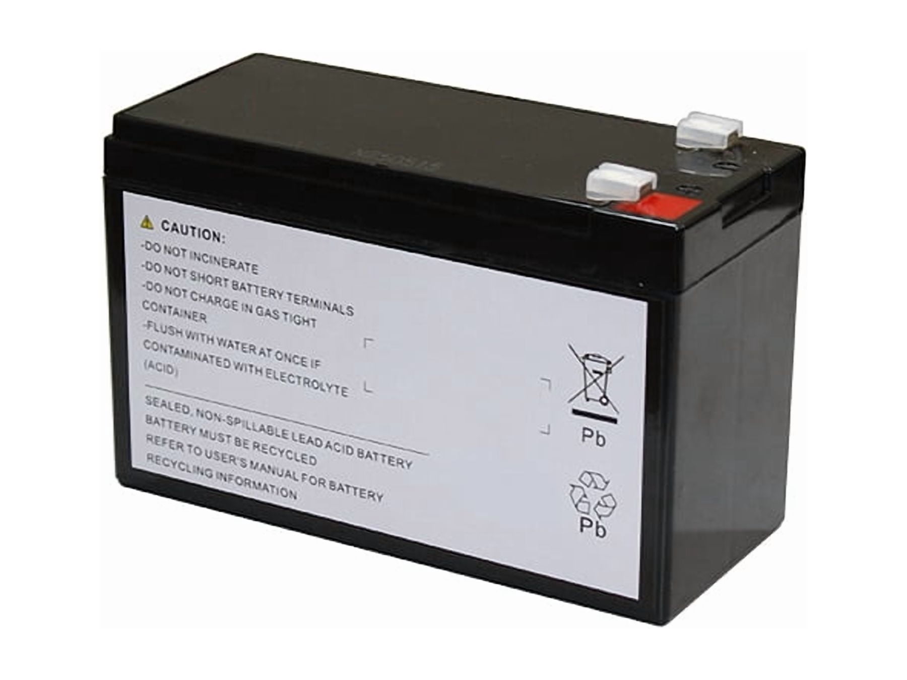 APCRBC114-PW SEALED LEAD ACID BATTERY FOR APC BACK-UPS BE450G, BACK-UPS BE450G-CN, BACK-UPS BE450G-LM, BACK-UPS BN4001, BACK-UPS PRO BR500CI-IN
