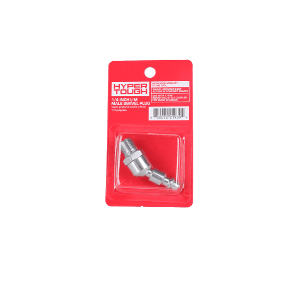 Hyper Tough 1/4-Inch I/M Male Swivel Plug, Manufacturer Part Number SP2003