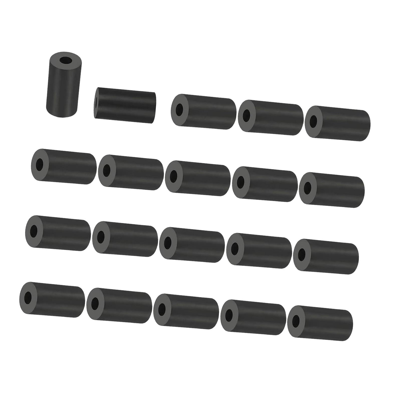 Fuliko Multi-Purpose Rubber Spacer, 20 Pieces, 8mm Inner Diameter x ...