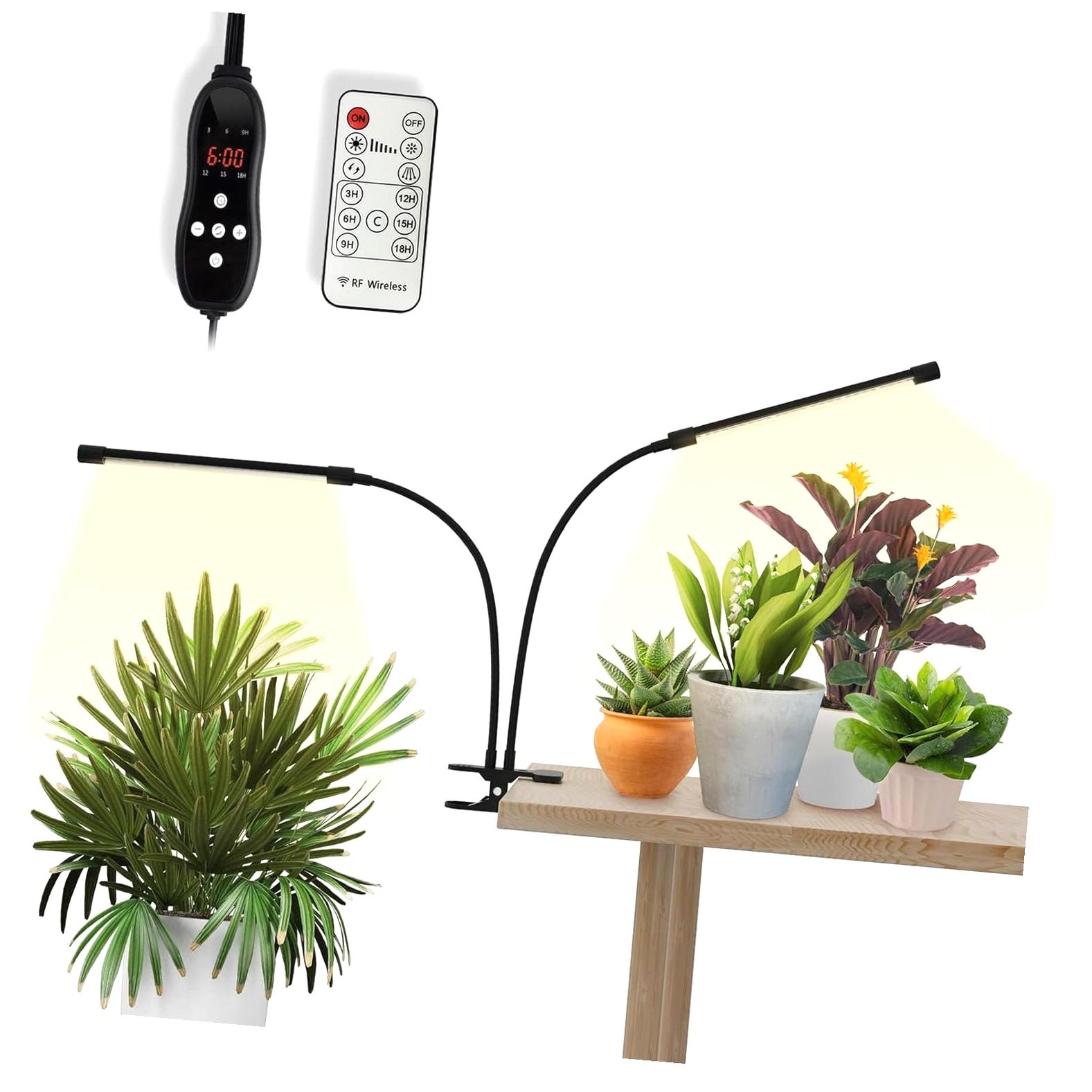 Curated visual reference: Gallery Detail: Fuliko Plant Light Indoor Plant Grow Lights Clip On Plant