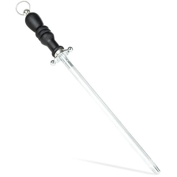 Fuliko Sharpener Rod, Kitchen Sharpener Carbon Steel Sharpening Steel ...