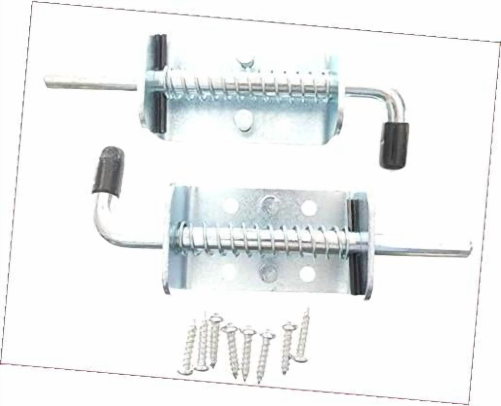 Fuliko Spring Loaded Bolt for Sheds, Trailers, Basement Doors, and ...