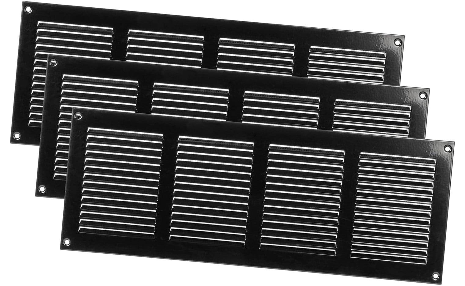 Fuliko Vent 16" 6" Inch Metal Vent Cover 3 Pack Louvered Air Return — free download
